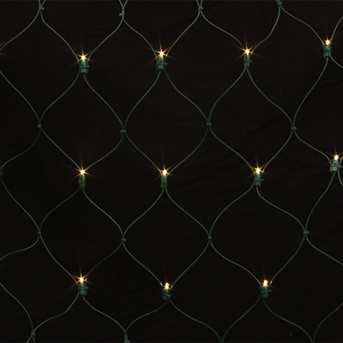American Lighting Standard Grade 5mm LED Net Light 4 ft. x 6 ft. 70 LED ...