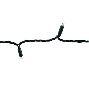 American Lighting Coaxial 5mm Light String 25 LED 6 in. Spacing 2700K 20AWG GR Coaxial End-End Connection