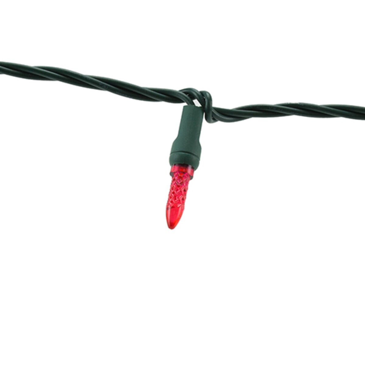 American Lighting Standard LED Mini 70 Red LEDs 4 in. Spacing Green ...