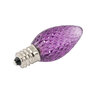 American Lighting LED C7 Dimmable E12 Base Faceted Purple