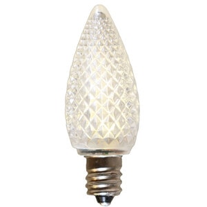 American Lighting LED C7 Dimmable E12 Base Faceted Warm White