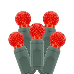 American Lighting Mini LED Light Strand 70 Bulbs 23.6 ft. Red Green Wire 4 in. Spacing