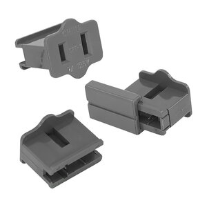 American Lighting Female Inline Socket 18AWG SPT-2 Black (Bag of 25)