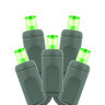 American Lighting Standard LED 5mm 70 Green LEDs 4 in. Spacing Green 22AWG
