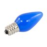 American Lighting LED C7 Dimmable E12 Base Ceramic Smooth Blue