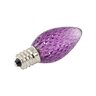 American Lighting LED C7 Dimmable E12 Base Faceted Purple