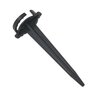 American Lighting Premium 5 in. Universal Lawn Stake Black