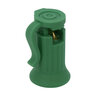 American Lighting C9 Socket For 18-Gauge SPT-1 Wire, Green, Bag of 100
