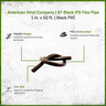 KF Black IPS Flex Pipe PVC 1 in. x 50 ft.