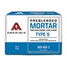 Amerimix Type S Mortar Pre - Mixed 610/6 Brown 80 lb. (42 bag/pallet)