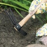 Ames Hoe & Cultivator Combo w/ Wood Handle