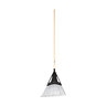20 in. Poly Steel Leaf Rake