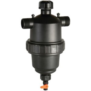 2 in. Amiad T Filter with Molded Stainless Screen and Ball Valve