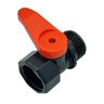 Amiad Tagline Ball Valve Orange & Black