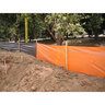 3' X 100' Silt Fence Orange DOT Grade