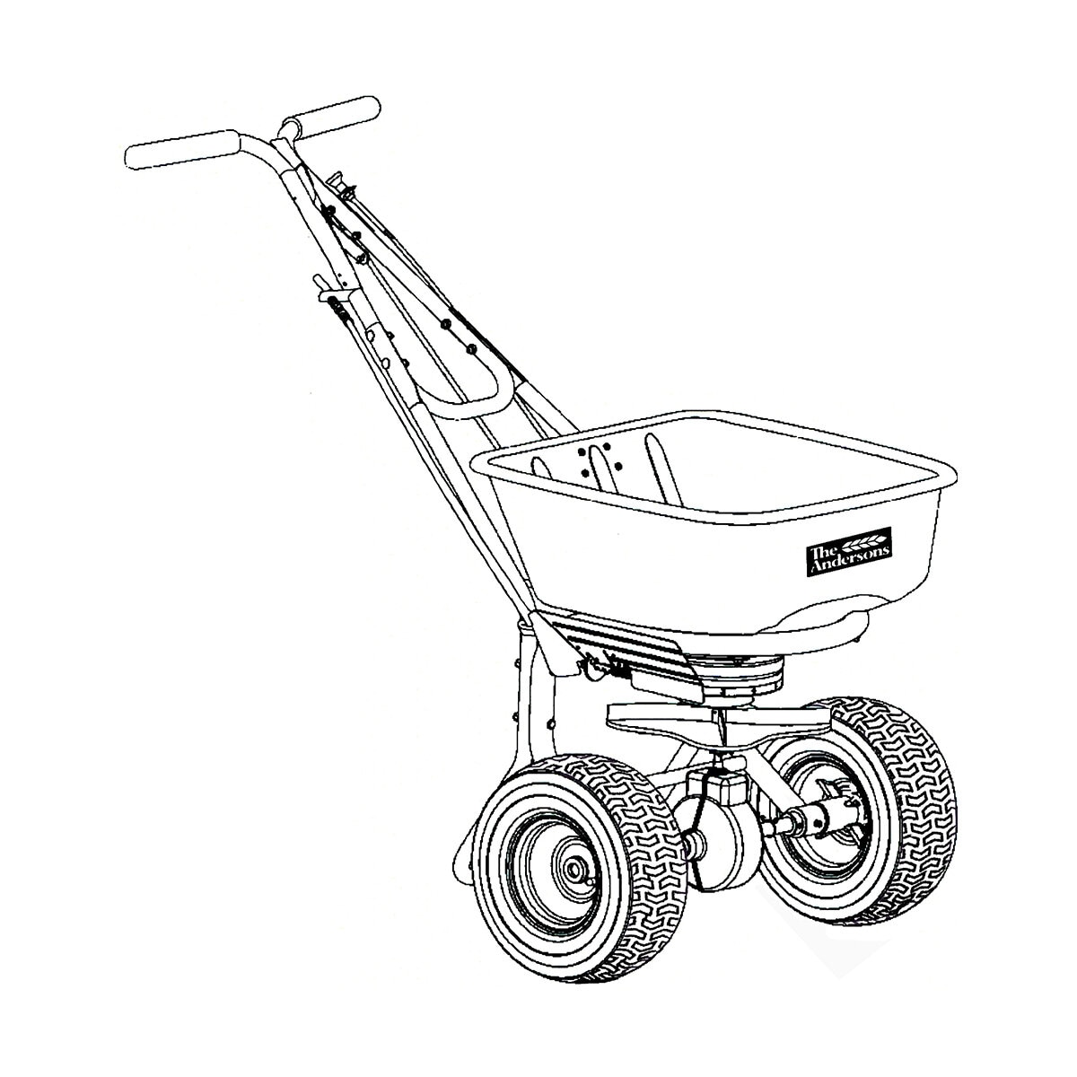 Anderson Model 2000SR Stainless Steel Rotary Spreader | SiteOne US