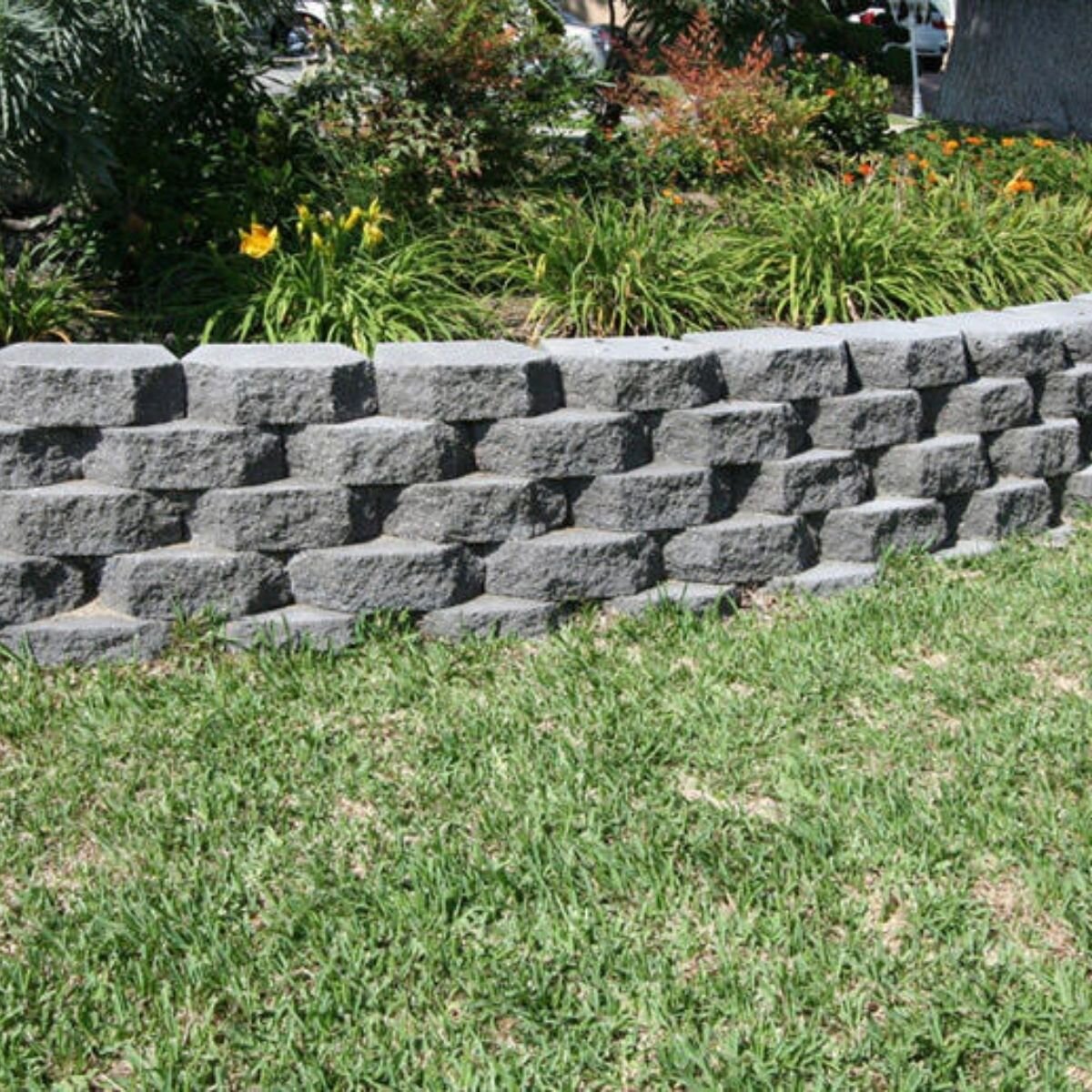 Angelus Planter Wall Block Charcoal 12 in. x 4 in. x 9 in. (120/pallet ...