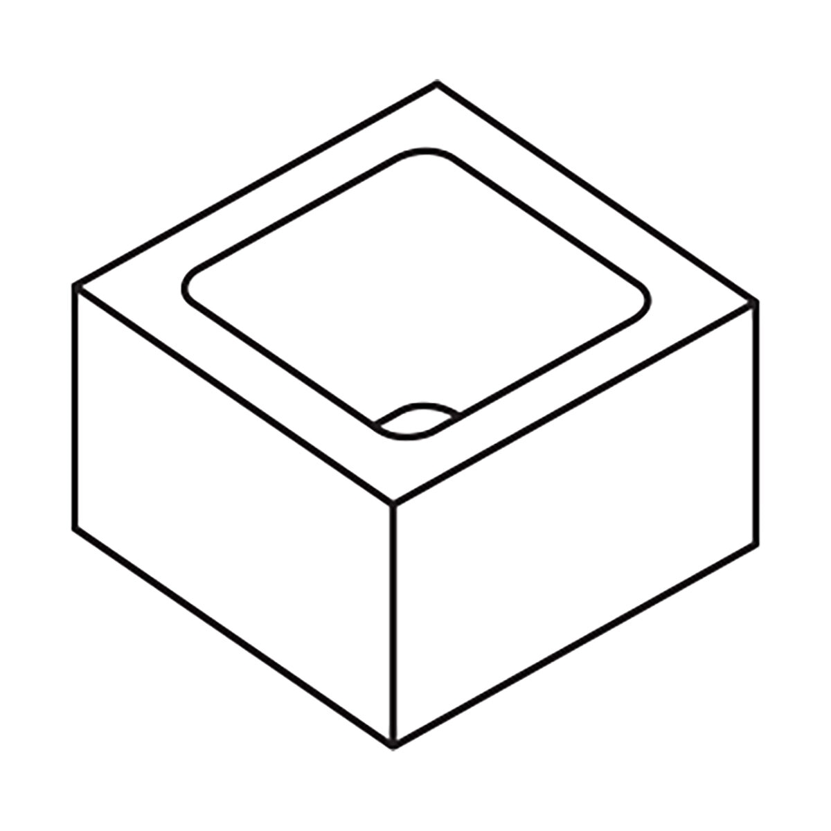 Angelus Ring Pilaster Block Medium Weight Fawn 12 in. x 8 in. x 12 in ...