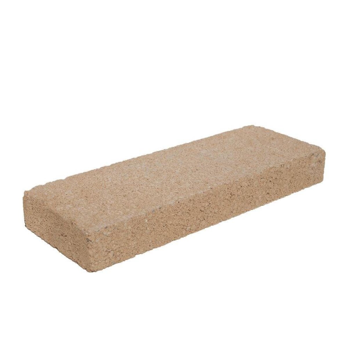 Angelus Slumpstone Solid Top Cap Block Fawn 6 in. x 6 in. x 16 in. (120 ...