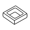 Angelus Slumpstone Ring Pilaster Block La Paz 12 in. x 6 in. x 12 in. (96 pc./pallet)