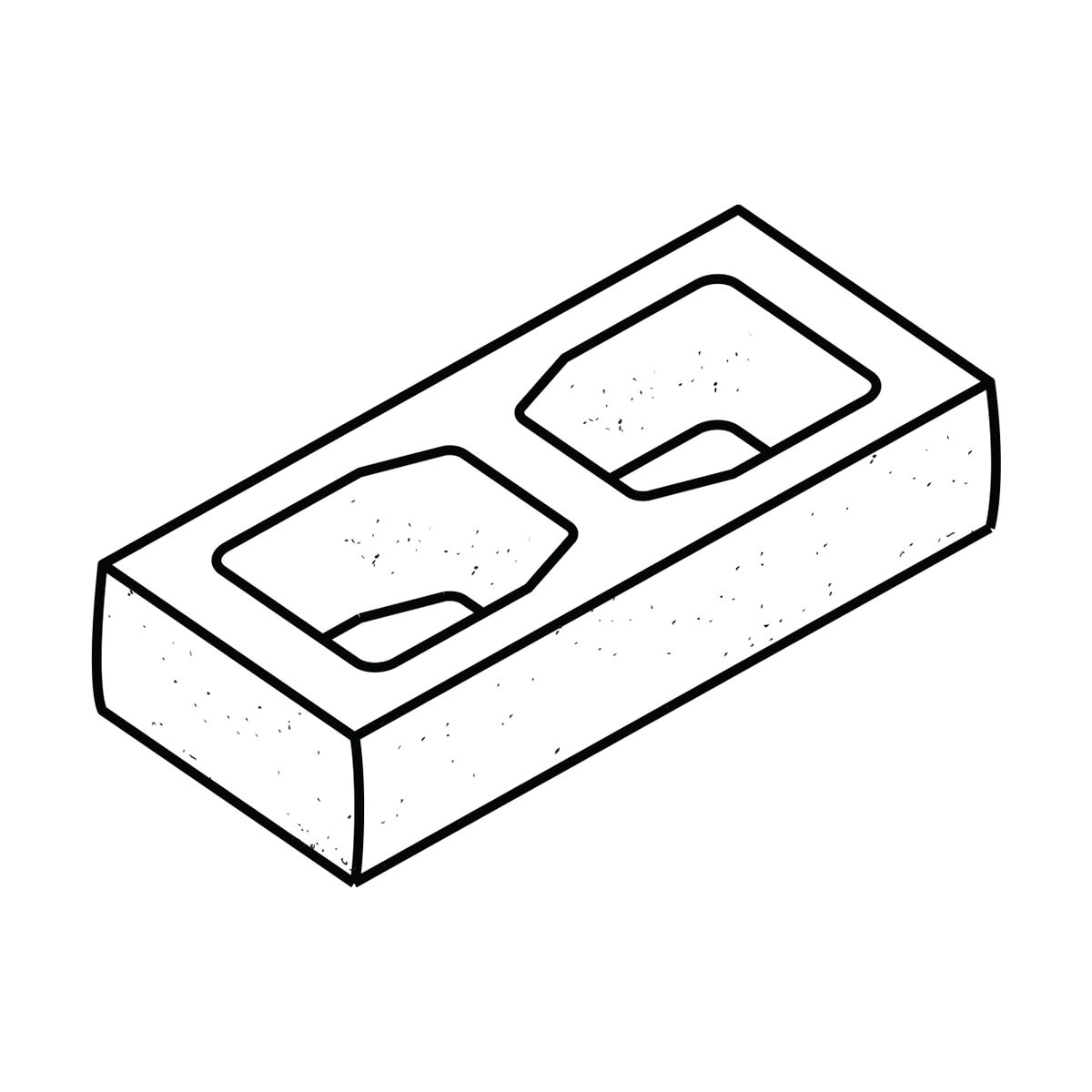 Angelus Slumpstone Standard Block La Paz 8 in. x 4 in. x 16 | SiteOne US