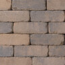 Angelus Rustic Wall Block Stone Cream/Brown/Charcoal 8 in. x 4 in. x 12 in. (120 pc./pallet)