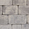 Angelus Stonewall II Wall Block Gray/Charcoal (33 sq. ft./pallet)