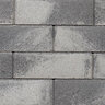 Angelus Bastione Wall Stone 3 pc. Ashlar Gray Charcoal (39 sq. ft./pallet)