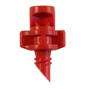 Antelco Single Piece Jet Winged Red 90 Degree