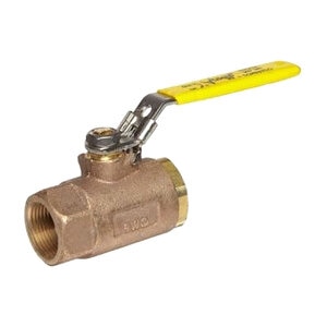 Apollo Ball Valve Bronze 2-1/2 in. w/ Stainless Steel Latch Lock Lever