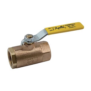 Apollo Steel T Handle 1 in. Bronze Ball Valve
