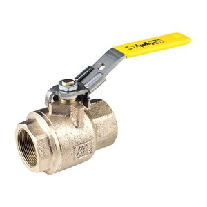 Lasco Ball Valve Slot Top Bronze Brass 3/4 in.