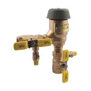 Apollo 4A Pressure Vacuum Breaker 2 in. Bronze with Ball Valves