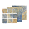 Aquabella Italian Slate Series Porcelain Tile Naples 2 in. x 2 in. (6 sq. ft./box)