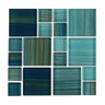 Aquabella Monet Series Glass Tile Venice Random (11 sq. ft./box)
