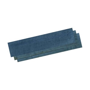 Aquabella Beachfront Series Porcealin Tile Single Bullnose Balboa 3 in. x 12 in. (22 pc./box)