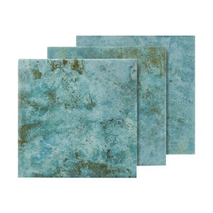 Aquabella Stars Series Porcelain Tile Single Bullnose Gemini 6 in. x 6 in. (44 pc./box)