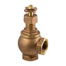 Aqualine Angle Valve Less Union Cross Handle 1-1/4 in.