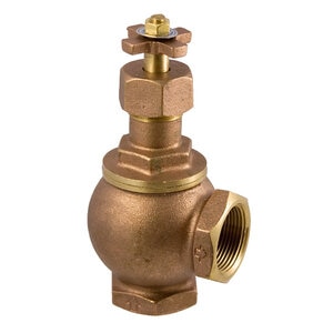 2 in. Angle Valve Less Union Cross Handle