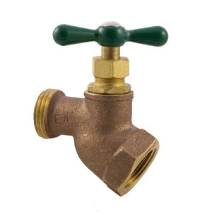 HEAVY DUTY BRASS HOSE BIBB 3/4 FM