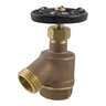 Aqualine Garden Valve Brass 3/4 in. FIPT x MHT with Wheel Handle