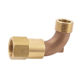 AQUALINE QUICK COUPLER SWVL.ELBOW 3/4 FPT X MHT