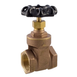 AQUALINE BRASS GATE VALVE TXT