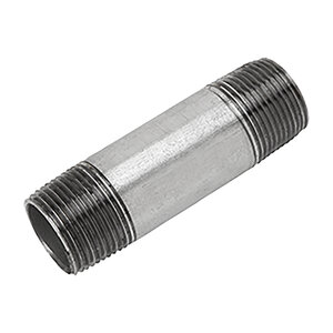 Aqualine Galvanized Nipple 1/2 in. x Close