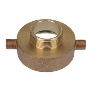 FIRE FITTING 21/2 NST FEMALE X 2' NPT MALE