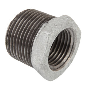 Aqualine Galvanized Hexagon Bushing 1 in. x 3/4 in.