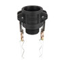 Aqualine Female Coupler Cam Lock x Male NPT 2 in. Poly