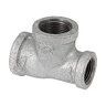 Aqualine 3/4 in. x 1/2 in. x 3/4 in. Galvanized Reducing Tee