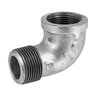 Aqualine 4 in. Galvanized 90 Degree Street Elbow