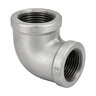 Aqualine 1-1/4 in. x 3/4 in. Galvanized 90 Degree Reducing Elbow
